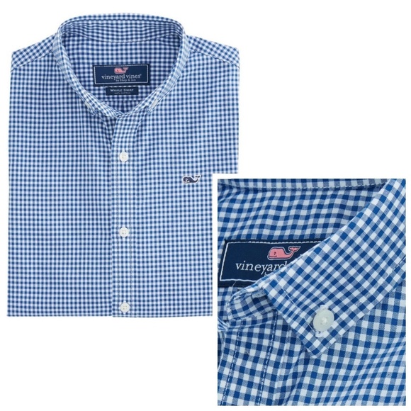 Vineyard Vines Other - Vineyard Vines | Boy's Arawak Gingham Whale Shirt